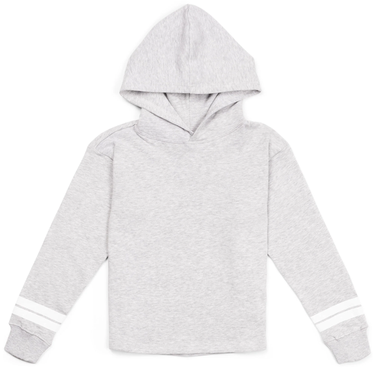 Luca & Lola Nella Huppari, Grey Melange/Stripes 134-140