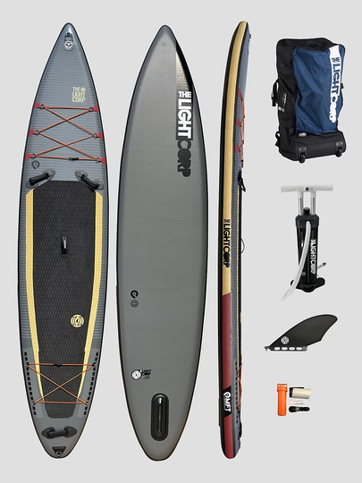 Light ISUP Platin Series Tourer 12'6 X 30" SUP-Lauta kuviotu