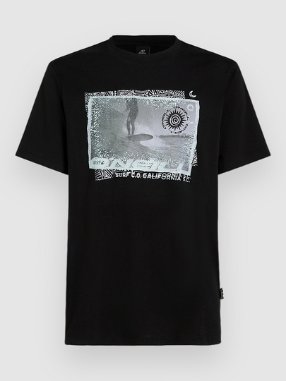 O'Neill Photo Print T-paita musta