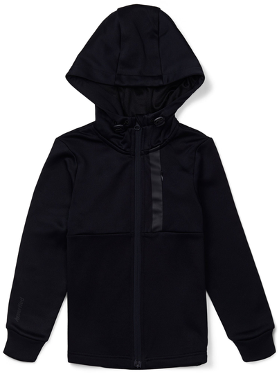 Hyperfied Scuba Zipped Hoodie, Anthracite 110-116