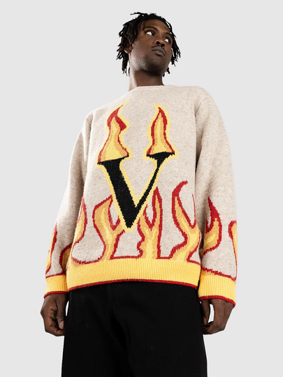 Volcom Fergadelic Neule kuviotu