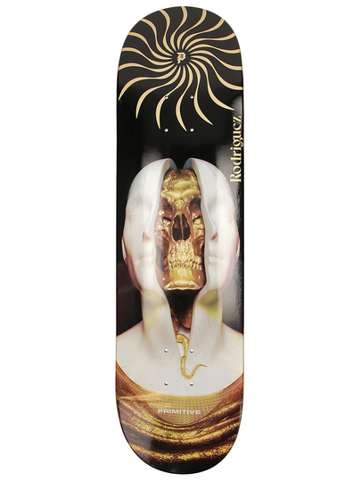 Primitive Rodriguez Imperial 8.25" Skateboard Deck musta