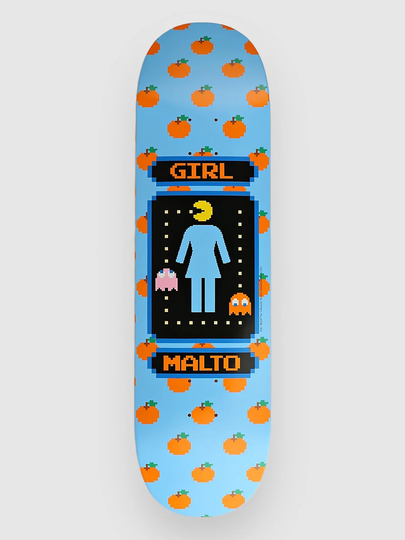 Girl Malto Pac-Man Twin Tip 8.5" Skeittilaudan dekki kuviotu