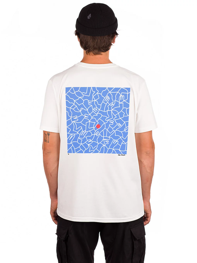 Blue Tomato X Lucas Beaufort 2 T-Shirt valkoinen
