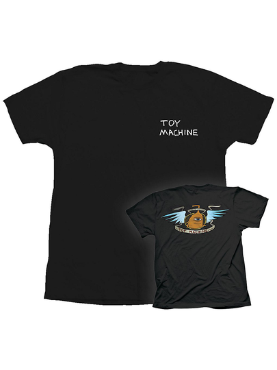 Toy Machine All Hail 20 T-Shirt musta