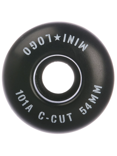 Mini Logo C-Cut #3 101A 54mm Wheels musta