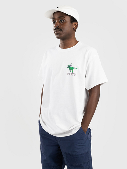 Party Pants Polo Rex T-Shirt valkoinen