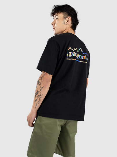 Patagonia Unity Fitz Responsibili T-paita musta