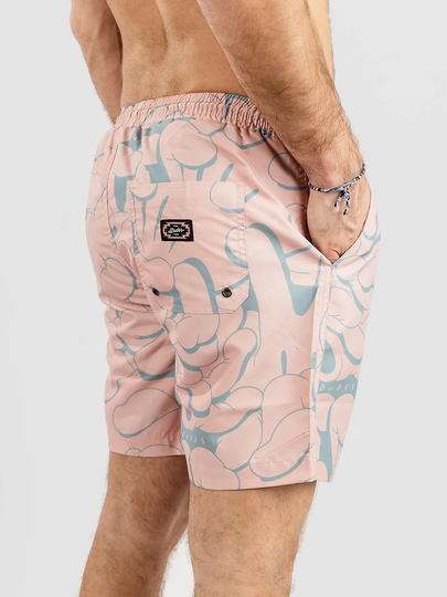 The Dudes Fingathing Boardshorts pinkki