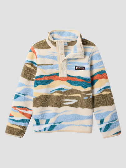 Columbia Helvetia II Printed Half Snap Kids Half-Zip Fleeceneule kuviotu