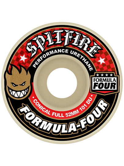 Spitfire Formula 4 101D Conical Full 53mm Wheels valkoinen