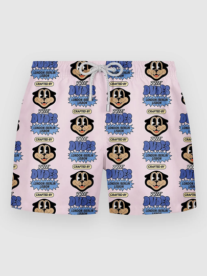 The Dudes Wrapper Swim Surffishortsit kuviotu