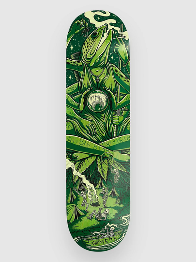 Creature Gravette Creashia Pro 8.3" Skeittilaudan dekki vihreä