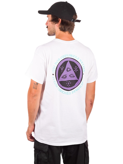 Welcome Latin Talisman T-Shirt valkoinen