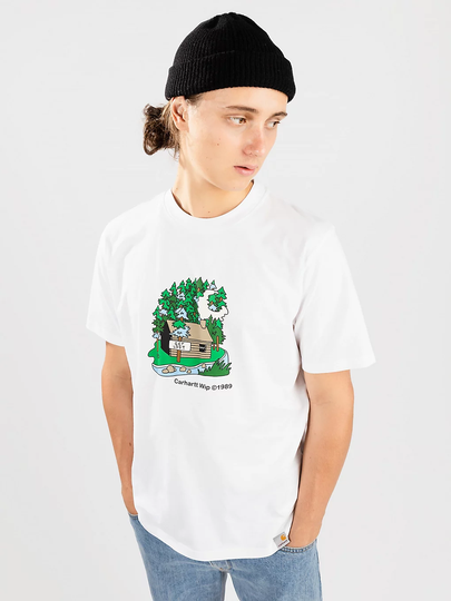 Carhartt WIP Cabin T-Shirt valkoinen