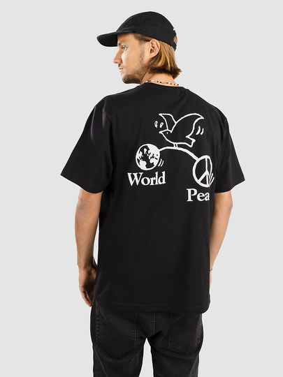Stan Ray World Peace T-Shirt musta