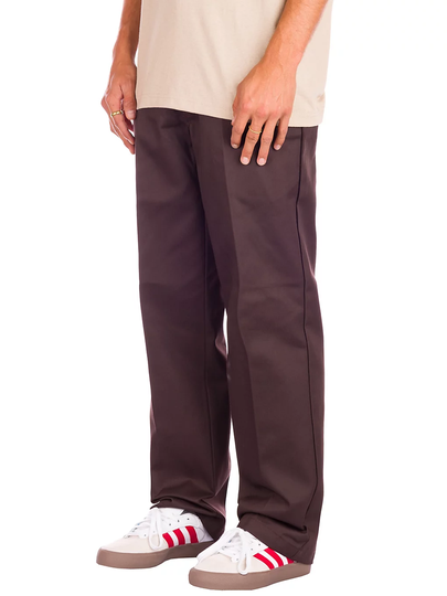 Dickies Original Fit Straight Leg Work Pants ruskea