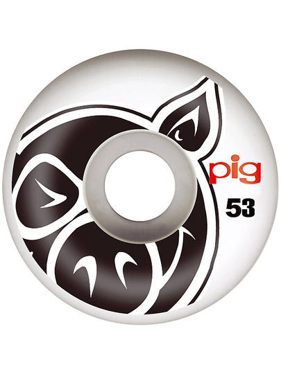 Pig Wheels Head 101A 53mm Wheels valkoinen