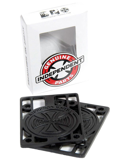 Independent 1/8" Riser Pads musta