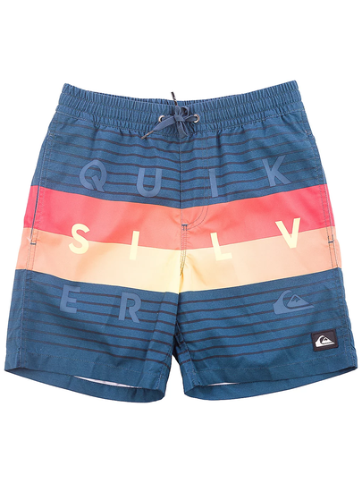 Quiksilver Word Block Volley 15 Boardshorts sininen