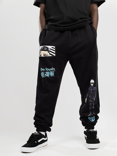 Episode X Jujutsu Kaisen Standing Gojo Jogging Pants musta
