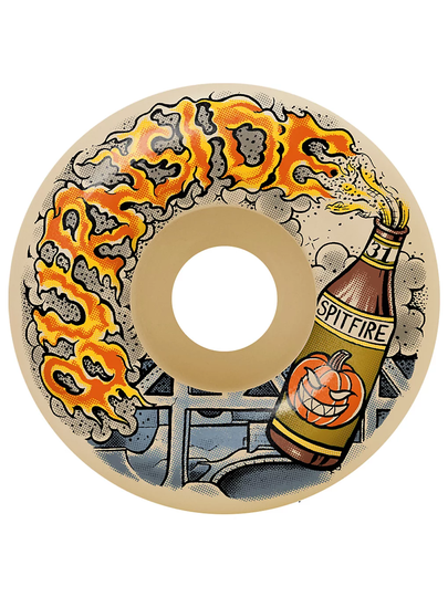 Spitfire Formula 4 Live To Burnside 99d 56mm Wheels valkoinen
