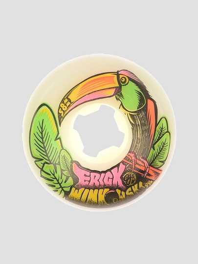 OJ Wheels Winkowski Tropics Original Mini Combo 99A 58mm Wheels valkoinen