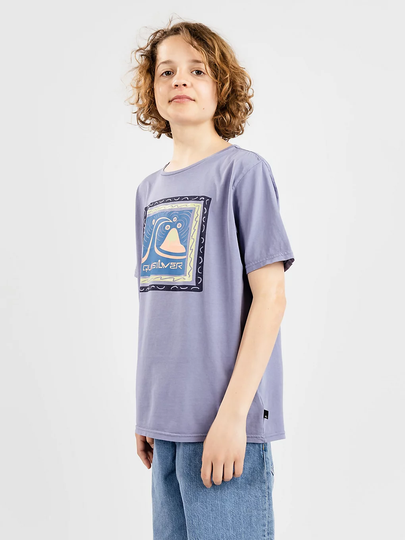 Quiksilver Square Bubble T-Shirt violet