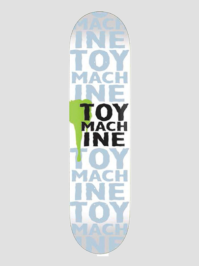 Toy Machine Drip 8.0" Skateboard Deck valkoinen