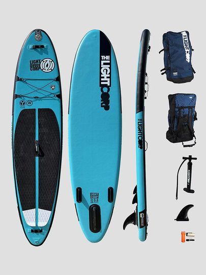 Light ISUP The Blue Series Freeride Wide 9'8 X SUP-Lauta kuviotu