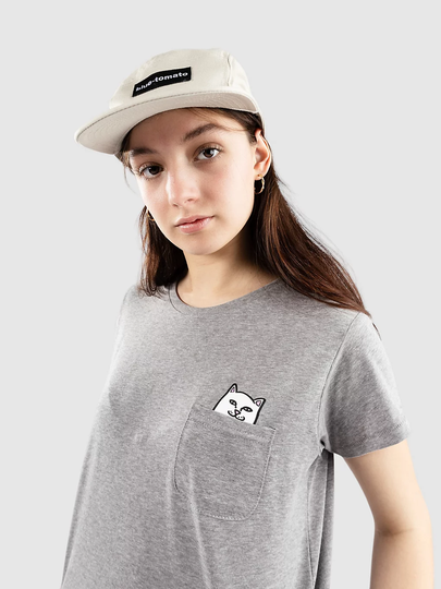 RIPNDIP Lord Nermal Pocket T-Paita harmaa