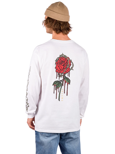 Empyre Barbed Long Sleeve T-Shirt valkoinen