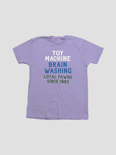 Toy Machine Brainwash T-Shirt violet