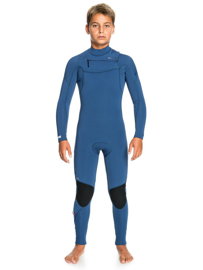Quiksilver Sessions 4/3 Chest Zip Wetsuit sininen