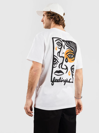 And Feelings Pablo T-Shirt valkoinen