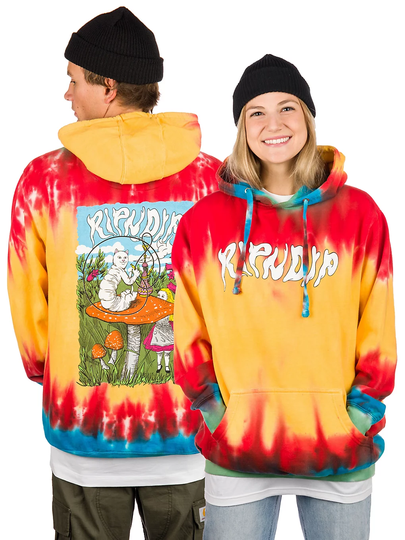 RIPNDIP Nerm In Wonderland Hoodie tiedye