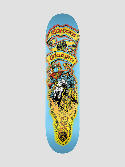Powell Peralta Giorgio Zattoni Crusader 2 Popsicle 8.0" Skateboard Deck sininen