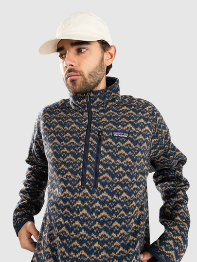 Patagonia Better 1/4 Half-Zip Fleeceneule kuviotu