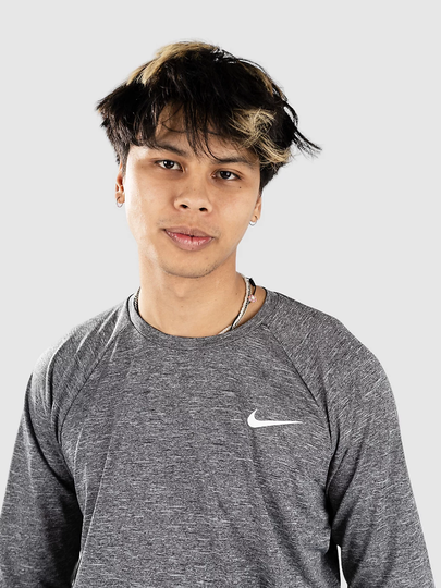 Nike Hydrogua Longsleeve Lycra harmaa