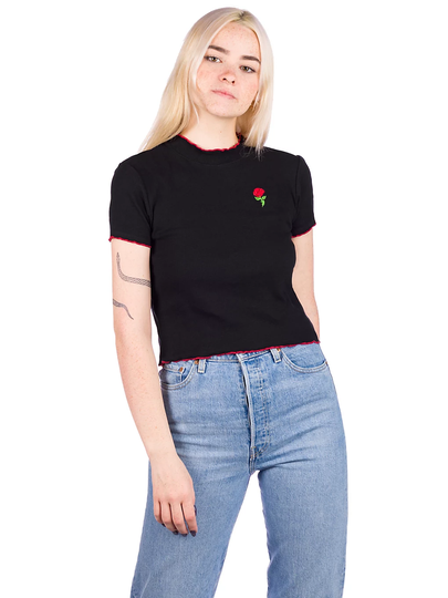 A.Lab Curly T-Shirt musta