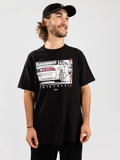 Key Street Driftin T-Shirt musta