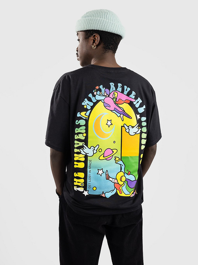 A.Lab The Universe T-Shirt musta