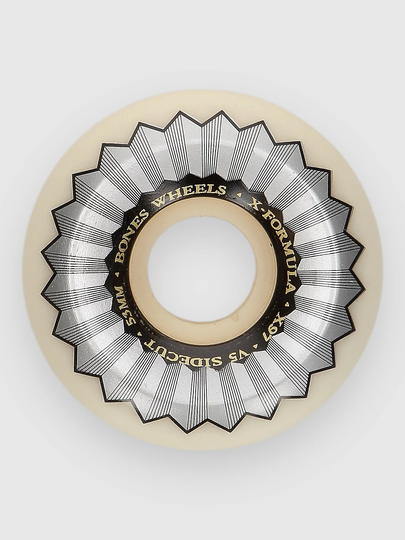 Bones Wheels X-Formula 97A V5 Sidecut 53mm Renkaat valkoinen
