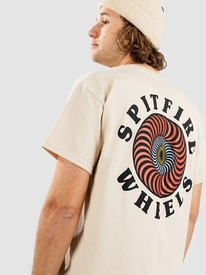 Spitfire OG Classic Fill T-Shirt ruskea