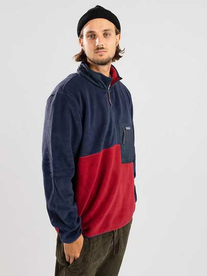 Patagonia Microdini 1/2 Zip P/O Zip Hoodie punainen