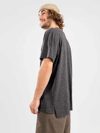 Tentree Hemp Step Hem T-Shirt musta