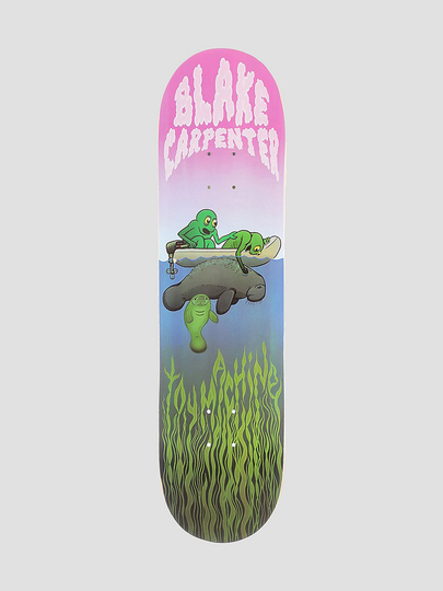 Toy Machine Carpenter Manatee 8.38" Skateboard Deck kuviotu