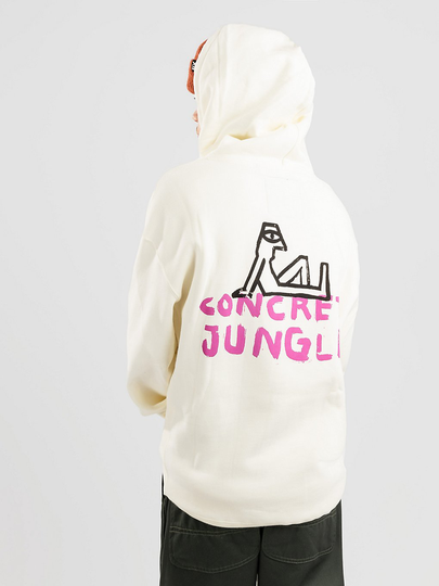 Element MXE Concrete Jungle Hoodie valkoinen