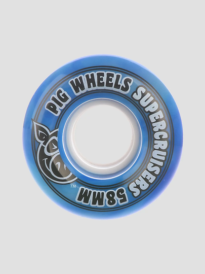 Pig Wheels Supercruisers II 85A 58mm Wheels sininen