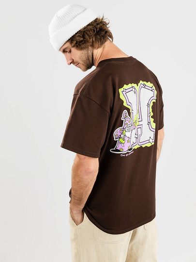 HUF Weed Wizard T-Shirt ruskea